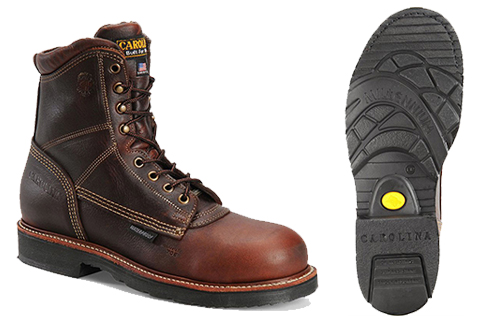 Carolina Sarge Work Boots Available in Narrow to 4E Widths