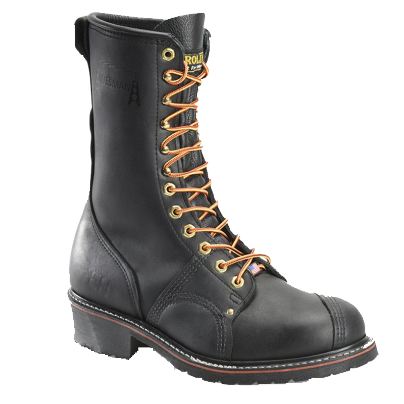 lace up lineman boots