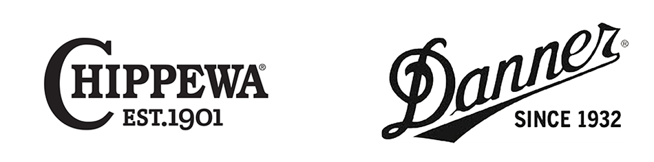 USA MADE Company Logos for Chippewa Boots and Danner Boots