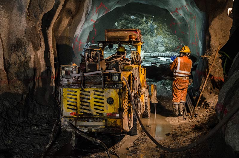 Underground Mining Tunnel