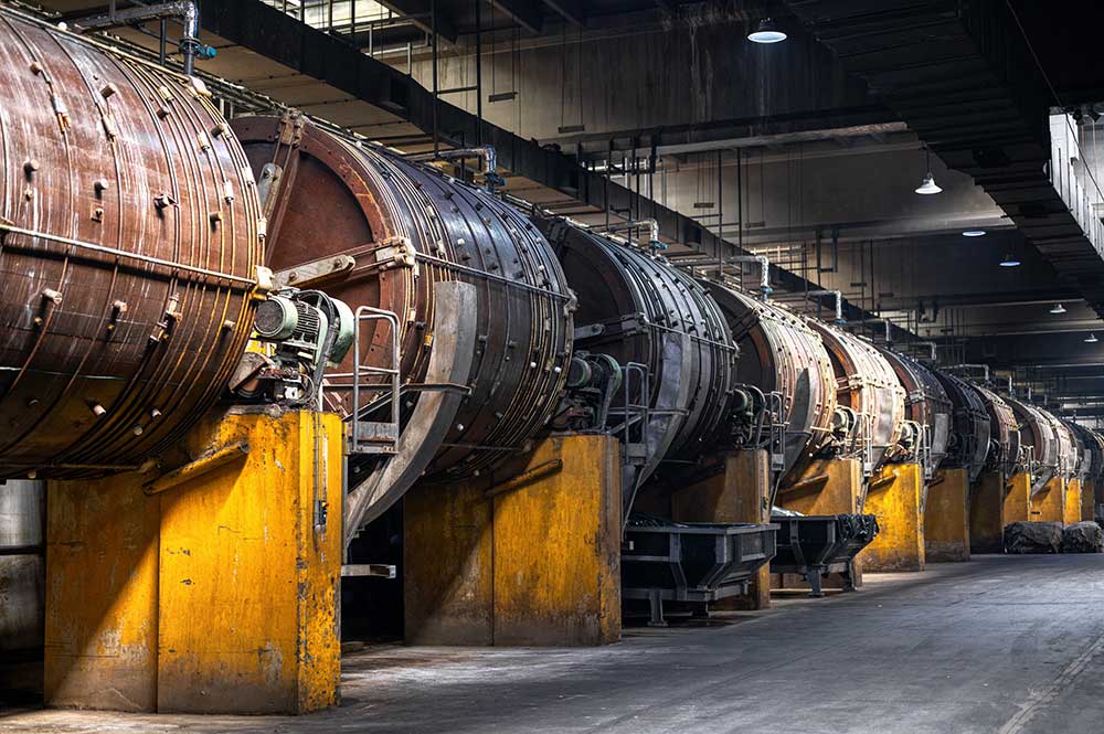 Tanning Barrels clean, soften and relax the hides