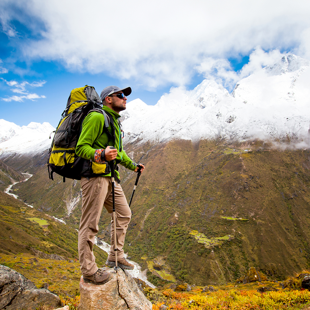 Backpacking Boots are engineered to absorb the extra weight of the gear that hikers carry.