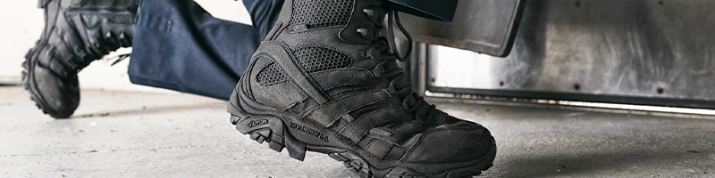 Merrell makes Tactical Boots for men that feel like your favorite hikers