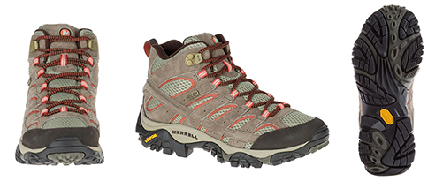 Merrell Moab Best Hiking Shoes for Summer Vacation