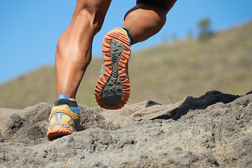 Choose a pair of Trail Running Shoes that have aggressive outsoles.